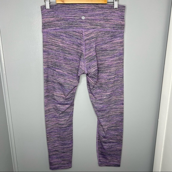 LULULEMON Space Dye Camo Tender Violet High Times Leggings - Picture 4 of 6